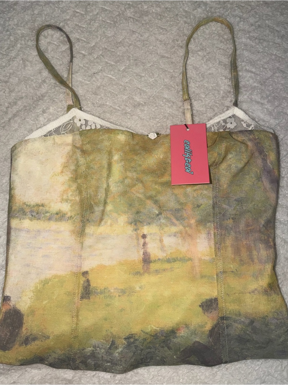 NWT! EDIKTED LACE BRA TOP